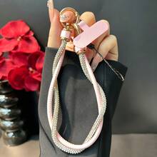 Summer Dopamine Cute Creative Colorful Braided Wrist Strap Universal Style Anti-Drop Anti-Loss Super Strong Durable Hand Strap Lanyard For Phone Bag Camera Pendant Suitable For Phone Case Lanyard - Multicolor - View 9