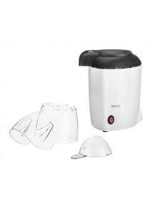 CAMRY Popcorn Maker, Popcorn Machine, Popcorn Popper, Hot Air Popcorn Popper - 1200W, Oil-Free, Transparent Lid With Measuring Cup, Anti-Slip Feet, Overheat Protection, White - EU E Type Plug(220-240V) - View 5