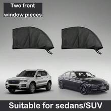 SEAMETAL New Summer And Winter Thickened Magnetic Car Sunshade, Car Windshield Sun Protection And Heat Insulation, Waterproof And Dirt-Proof Cover, No Drilling Required, Front Windshield Privacy Protection, Durable And Easy To Maintain - A - View 13