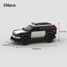 MIKEMENG 370/324/301/369/354/336 PCS Classic MOC Building Blocks Racing Car Set, Adult DIY Car Toy Model, Suitable For Collection, City Tech Champion Cup Series, Perfect As Birthday, Halloween, Christmas Gift For Boyfriend Or Husband - Model - View 10