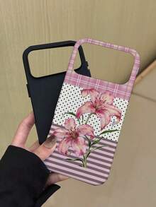 1件 2合1 薄膜波點百合花條紋雙色格紋彩繪圖案手機殼 防摔防滑防震硬殼 相容 iPhone 17 Pro Max/17/17 Pro/16 Pro Max/16/16 Pro/16 Plus/15/15 Pro Max/15 Pro/15 Plus/11/12/13/14 Pro Max/12 Pro/12 Pro Max/13 Pro/13 Pro Max/14 Pro/14 Pro Max/14 Plus/極簡創意 - 彩色 - 查看 3