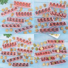MIANXIAOXIN 6pcs Mini Cookie Cutter Set - Dog Bone, Puppy Paw, Heart, Flower, Carrot, Fish Shape, Suitable For Pet Treats And Children's Snacks - Multicolor - View 10