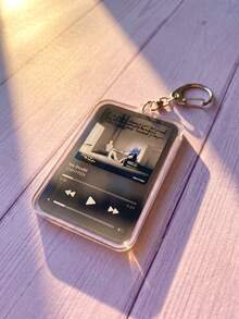 1Pc/9Pcs EN-HYPEN Boy Group Music Player Interface Style Album Acrylic Keyring Packs, Including Drunk-Dazed, Dark Blood, Romance: Untold And Other Popular Album And Song Playback Interface Designs, Fashionable Bag Charm, Suitable For: Back To School Season, Fan Gifts, Exquisite Collection, All Seasons - Multicolor - View 8