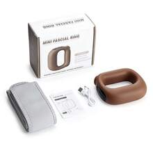 Hailicare Rechargeable Ring‑Shaped Heated Body Massager, Fascia Ring Massager,5 Modes & 5 Intensity Levels 45℃ Constant Temperature Heating, Type‑C Charging Cordless Massage Device With Fixing Strap For Multi‑Area Daily Relaxation - Brown - View 12