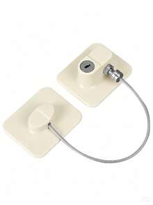 1pc No Drilling Window Locks, Multi-Functional Cabinet/Door/Window/Refrigerator Lock, Home Decor Gift - Multicolor - View 12