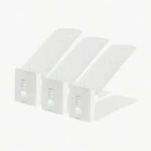 Kệ giày treo cửa hai lớp dày dặn điều chỉnh được, thiết kế gấp gọn tiết kiệm không gian, tiện lợi cho lưu trữ hàng ngày, trưng bày giày đa năng, giúp hành lang và khu vực tủ quần áo gọn gàng, chống bụi và trầy xước cho giày - trắng - Xem 13