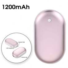 1PC Double-Sided Heating USB Fast Charging Hand Warmer, Portable Pocket Hand Warmer For Outdoor Sports, Home, Office, Winter Heating Essential - Winter Gift 1200/2400mAh - Multicolor - View 13