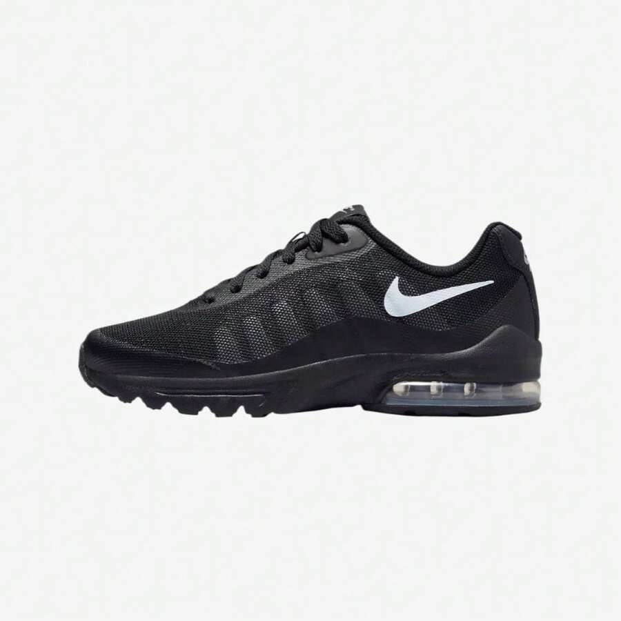 Nike Air Max Invigor GS Kids' Lifestyle Sneakers - Black/wolf Grey/white - View 1