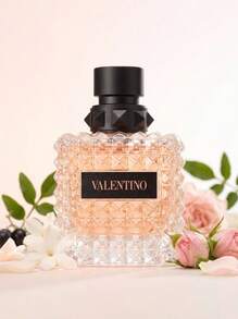 Valentino Donna Born In Roma Coral Fantasy Eau De Parfum Spray For Women EDP Sample 0.04oz/1.2ml,1.7oz/50ml,1oz/30ml,3.4oz/100ml - Perfume For Long Lasting Suitable For Birthday, Office, Gift, Daily Use - Coral Fantasy EDP - View 1