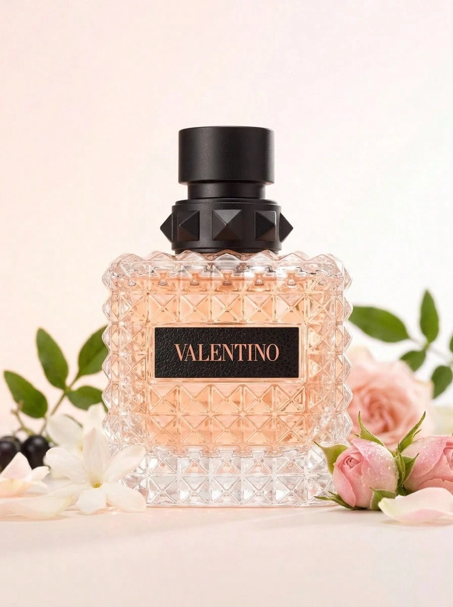 Valentino Donna Born In Roma Coral Fantasy Eau De Parfum Spray For Women EDP Sample 0.04oz/1.2ml,1.7oz/50ml,1oz/30ml,3.4oz/100ml - Perfume For Long Lasting Suitable For Birthday, Office, Gift, Daily Use - Coral Fantasy EDP - View 1