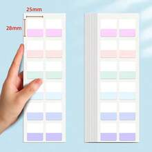 Book Annotation Supplies, Sticky Note Set, Can Be Used For Index Tabs, Bookmarks, Etc., Suitable For Classification, Memo, Bookmarks, Etc., Transparent Fluorescent Index Tabs, Back To School Essential - Book Annotation Supplies - View 9