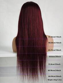 5"X5" Lace Closure Straight Hair Wig, Brazilian Remy Human Hair, Plug And Play, No Glue Needed, Pre-Plucked, Pre-Cut, Suitable For Beginners, Women, Natural Color, 150% Density - S99J - View 6