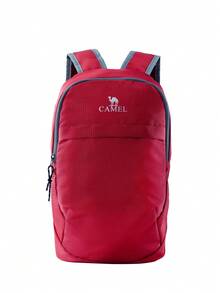 CAMEL CROWN Ransel Olahraga Santai untuk Aktivitas Luar Ruangan, Bersepeda, Mendaki Gunung, Mendaki Gunung, Ransel Perjalanan Ringan - Merah - View 2