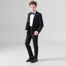 Tween Boys Costumes - Black - View 1