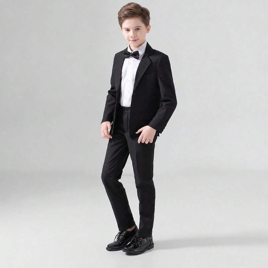 Tween Boys Costumes - Black - View 1