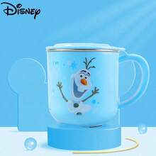 Disney Children's Stainless Steel Water Cup-Baby Milk Cup With Handle, Cute Cartoon-Printed Reusable Mug For Home Use And Parties, 260ml - Multicolor - View 9