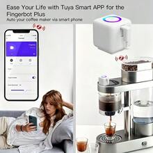 RSH 2pcs Rechargeable ZigBee Smart Robot Button Pusher, Supports Tuya Smart Life App Scheduled Automation, Compatible With Alexa Voice Assistant, RGB Light Touch Sensor, 8 Months Long Standby, Wireless Button Switch Pusher - View 6