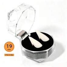 Set 4 Pasang Taring Vampir, Tersedia 4 Ukuran, Taring Vampir Halloween - Taring Resin Putih Tajam Realistis, Cocok untuk Kostum Halloween, Zombie, Setan, Pesta Gotik - Aksesori Taring Vampir Wanita yang Dapat Dipakai Sepanjang Tahun, Desain Minimalis, Pengerjaan yang Indah, Aksesori Cosplay Horor, Bahan Tahan Lama, Penting untuk Penggemar Cosplay - MultiWarna - View 8