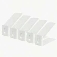 Kệ giày treo cửa hai lớp dày dặn điều chỉnh được, thiết kế gấp gọn tiết kiệm không gian, tiện lợi cho lưu trữ hàng ngày, trưng bày giày đa năng, giúp hành lang và khu vực tủ quần áo gọn gàng, chống bụi và trầy xước cho giày - trắng - Xem 11