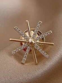 11pcs Cross-Border Anti-Exposure Brooch, High-End Seamless Small Pin For Women, Versatile Elegant Brooch To Fix Clothing And Suit Collar - White - View 18