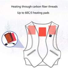 Men Thermal Underwear Vests - Apricot - View 4