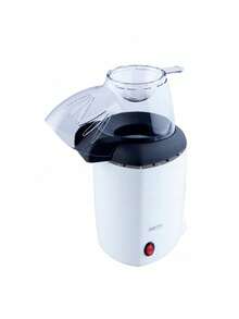 CAMRY Popcorn Maker, Popcorn Machine, Popcorn Popper, Hot Air Popcorn Popper - 1200W, Oil-Free, Transparent Lid With Measuring Cup, Anti-Slip Feet, Overheat Protection, White - EU E Type Plug(220-240V) - View 10