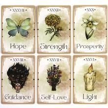Mystic Journey Oracle Tarot Cards Fresh Watercolor Style Nature Theme Card Game For Enthusiasts Gathering Party Team Activity Collection Gift Cards - Mystic Journey - View 10