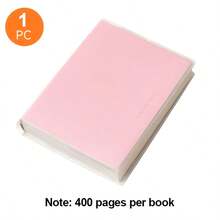 1pc Candy Color Thick Diary Notebook, 400 Pages Large Capacity Student Aesthetic Journal, Office, Diary, Planner, Notes, Travel, Sketching And Stationery - Diary Notebook - View 12