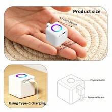 Tuya Smart Switch Button Presser Robot, Zigbee Finger Robot Pro, Type-C Rechargeable Battery, Suitable For Automatic Touch Control Of Existing Buttons, Compatible With Alexa Home, Coffee Machine, Desktop Setup, Home Appliances (Gateway Required) - View 12