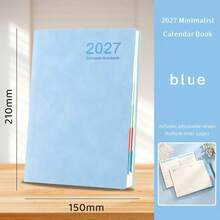 2027 Daily Planner Calendar Diary, 320 Pages Summary Notebook With 365 Day Checklist, Weekend Combo Layout, New Year Gift - One Size Fits All - View 7