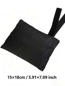 1/2/3pcs Black Outdoor Faucet Cover, Waterproof Oxford Fabric Insulated Faucet Protector, Reusable Easy Install Hook And Loop Strap, Suitable For Garden, Yard, Patio, Water Pipe, Winter Home Essential, Garden Decor, Kitchen Accessory, Home Accessory, Bathroom Accessory - A - View 7