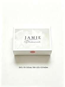 Personalized Bridesmaid Invitation Gift Box, Matte Gift Box With Wax Seal, Customized Bridesmaid Squad Gift Box - Multicolor - View 11
