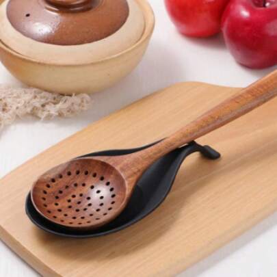 1Pc Spoon Holder Easy-To-Clean Insulated Spoon Rest,Kitchen,Christmas Gift