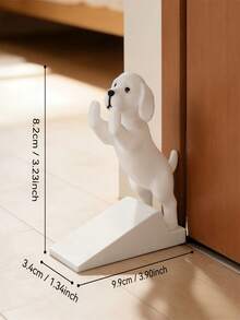 2/1個 3D 拉布拉多造型門擋，防滑斜面穩定設計，趣味療癒居家裝飾，適合租屋與居家生活實用裝飾，獨特柔軟配件，聖誕與生日禮物 - 拉布拉多犬 - 查看 6