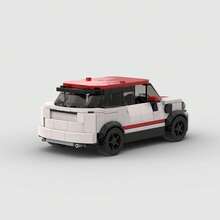 MIKEMENG Bộ 309/301/318/348/413/360 khối xây dựng MOC cổ điển xe đua, mô hình đồ chơi xe lắp ráp DIY cho người lớn, phù hợp để sưu tầm, dòng City Tech Champion Cup, quà tặng sinh nhật, Halloween, Giáng sinh hoàn hảo cho bạn trai, chồng - người mẫu - Xem 4