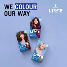 Schwarzkopf LIVE Intense Colour Long-Lasting Permanent Hair Dye (087 Mystic Violet) - 087 Mystic Violet - View 8