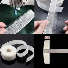 Width 3.5CM Fabric Hemming Guide, Fishbone Tape For Sewing Narrow And Curved Hem Tool Reusable Boning Strip For Chiffon Silk Dresses Skirts - Multicolor - View 3