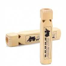1/2pcs-Set Wooden Train Whistle - Perfect For Party Favors, Birthday Decorations, Noise Makers, Gift Bag Fillers, Mini Game Prizes And Christmas Stocking Stuffers - Multicolor - View 10