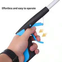 1pc 360° Rotating Claw Trash Picker, Professional Extended Reach Grabber, Foldable Magnetic Gripping Tool - Durable Claws, Suitable For Elderly, Trash And Litter Pickup - Multicolor - View 4