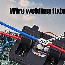 1 buah Penjepit Kawat Las Profesional, Desain Penjepit Pegas, Penjepit Kawat Stasiun Solder Portabel yang Dapat Diatur, Perlengkapan Las Besi Solder Kawat, Perlengkapan Las Sambungan Kawat Penjepit dan Lepas Cepat, Penjepit Las Sirkuit Multifungsi dan Aksesori Alat Las yang Cocok untuk Konstruksi, Pekerjaan Listrik, dan Proyek Renovasi, Hadiah Unik untuk Teman, Teman Sekelas, dan Keluarga - MultiWarna - View 6