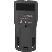 5-In-1 Wall Stud And Metal Detector - Black - View 9