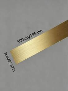 Matte Stainless Steel Self-Adhesive Wall Trim, Metallic Texture, Easy Installation, Suitable For Home Decor, Flat Screen TV Background Wall Frame, Metal Self-Adhesive Line - A - View 15