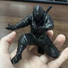 Creative Pen Holder Ornament, Multifunctional Kneeling Figure Storage Stand, Desktop Stationery Organizer, Personalized Office Desk Decor Craft, Fun Character Figurine Desktop Storage Base - A - View 7