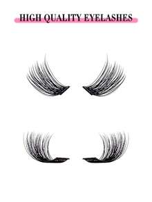 مجموعة رموش صناعية مختلطة من Miss Wink، 12 صف، طول 12-16 مم، انحناء C/D، قطر 0.07 مم، 144 مروحة، مناسبة للاستخدام اليومي أو المناسبات الخاصة - مشاهدة 5