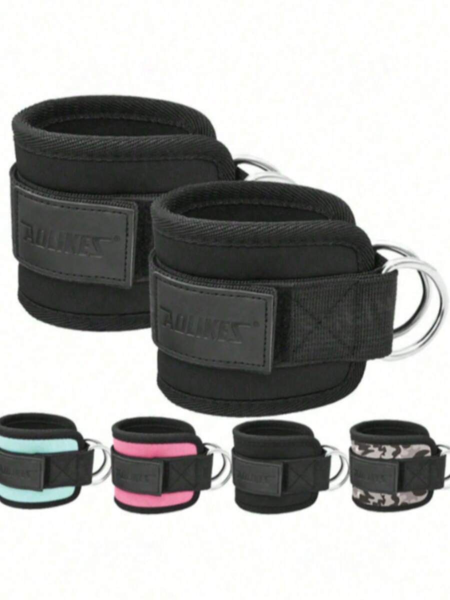 1 Set Leg Slimming Ankle Straps For Glute And Hip Training, Cable Machine Accessory For Leg Muscle Workout And Fitness