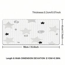 Korean Ins No Wash Waterproof Oil Proof Leather Desk Pad, Computer Desk, Study Desk Protection Desk Pad, Anti Fouling Tabletop Leather Protection Pad - View 15