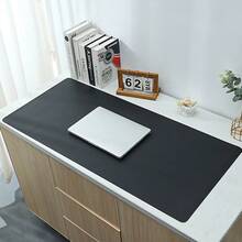 PVC Leather Double-Sided Desk Mat 40*60 Office Computer Mouse Pad Student Writing Pad Waterproof Scratch-Resistant Non-Slip Easy-To-Clean Desktop Protector - Table Mat - View 8