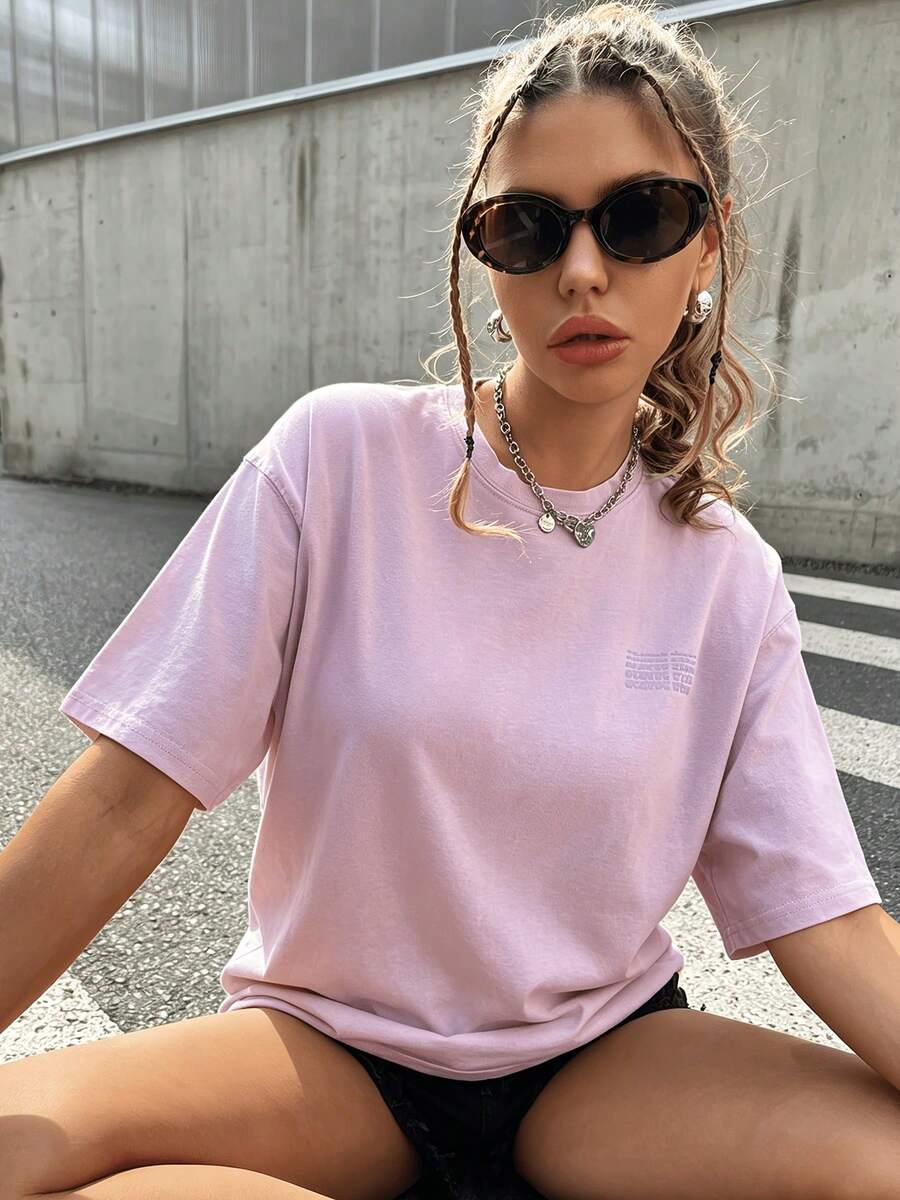 Women T-Shirts - Purple - View 1