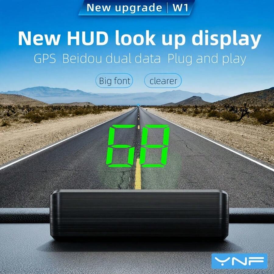 The YNF Luxury Car-Level Intelligent Car Computer, With OBD And GPS Dual Modes, Can Perceive The Vehicle Condition, Precisely Measure Over 20pcs Of Data, Enable Interaction In 12 Languages, And Offer Multiple Types Of Alarms To Protect Your Journey.