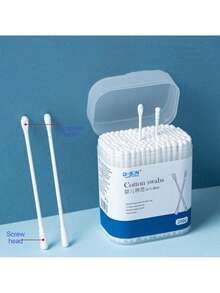 400/1000/1200/1600/2000/3000/100/200/100/800PCS Baby Earwax Removal Sticks, Children's Ear Canal Cleaning Tools, Nasal Cleaning Sticks, Newborn Baby & Children's Specialized Cleaning, Essential For Infants - Multicolor 3 - View 4